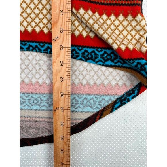Luna Claire Women's Adorable Comfy Hi-Low Sweater Hoodie Multi-Patterned Size M - Picture 5 of 9